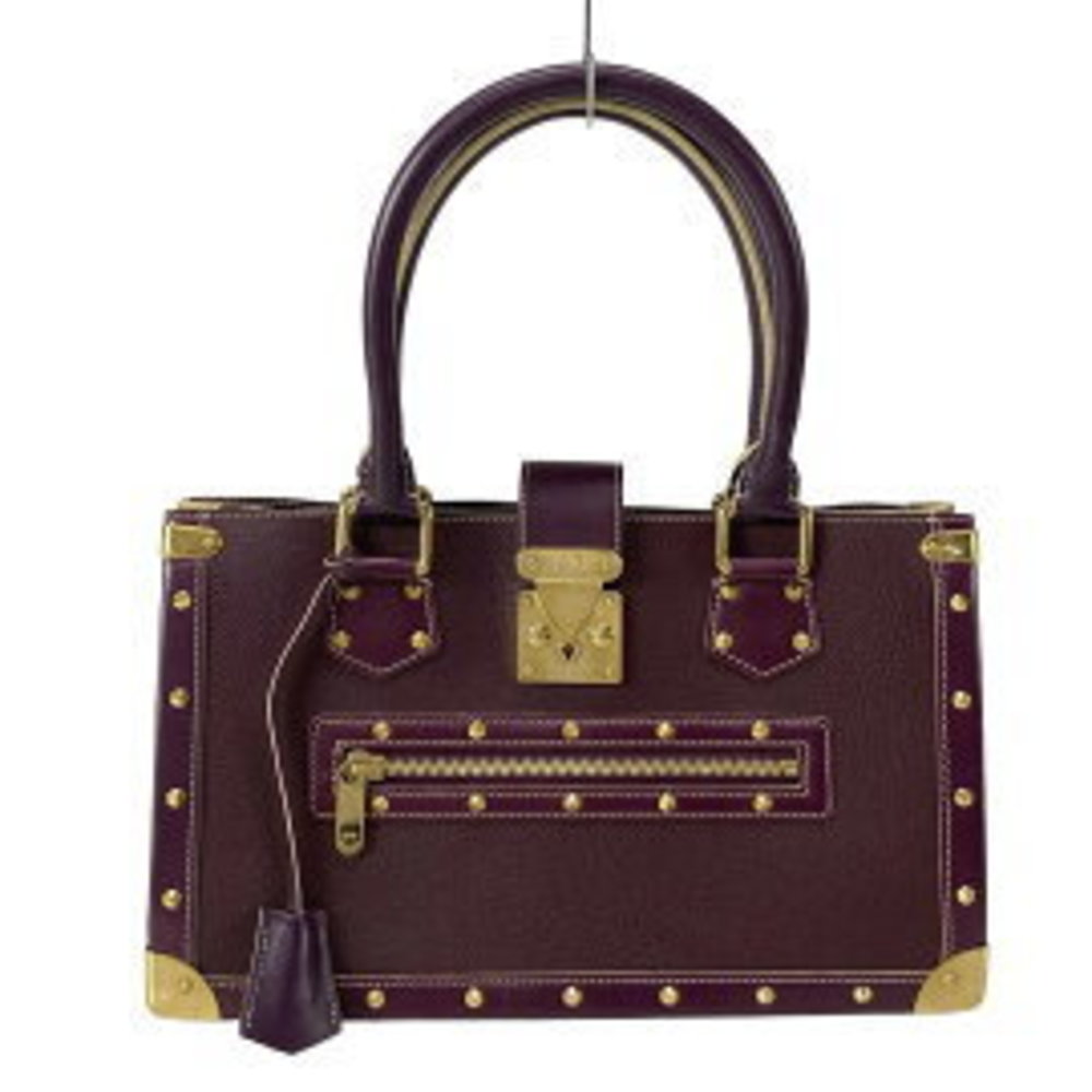 Louis Vuitton Faburo Handbag Prune Leather